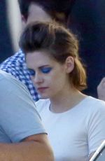 KRISTEN SYEWART on the Set of a Photoshoot in Los Angeles 06/24/2015