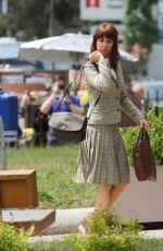 KRISTEN WIIG on the Set of Ghostbuster 3 in Boston 06/18/2015