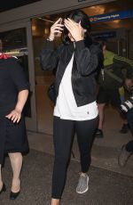 KYLIE JENNER Arrives at LAX Airport in Los Angeles 06/27/2015