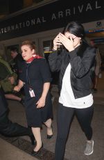 KYLIE JENNER Arrives at LAX Airport in Los Angeles 06/27/2015