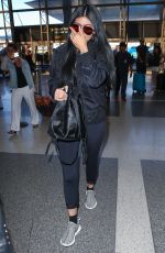 KYLIE JENNER Arrives at Los Angeles International Airport 06/22/2015