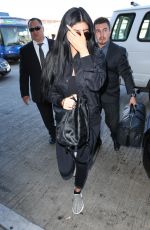 KYLIE JENNER Arrives at Los Angeles International Airport 06/22/2015