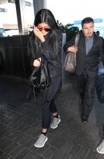 KYLIE JENNER Arrives at Los Angeles International Airport 06/22/2015