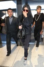 KYLIE JENNER Arrives at Los Angeles International Airport 06/22/2015