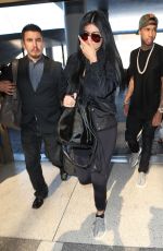 KYLIE JENNER Arrives at Los Angeles International Airport 06/22/2015