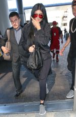 KYLIE JENNER Arrives at Los Angeles International Airport 06/22/2015