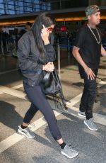 KYLIE JENNER Arrives at Los Angeles International Airport 06/22/2015