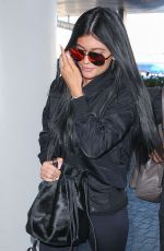 KYLIE JENNER Arrives at Los Angeles International Airport 06/22/2015