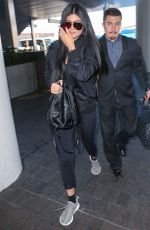 KYLIE JENNER Arrives at Los Angeles International Airport 06/22/2015