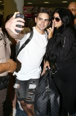 KYLIE JENNER Arrives at Miami International Airport 06/19/2015
