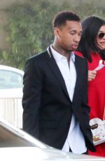 KYLIE JENNER Arrives at Regal Cinemas in Los Angeles 06/08/2015