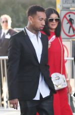 KYLIE JENNER Arrives at Regal Cinemas in Los Angeles 06/08/2015