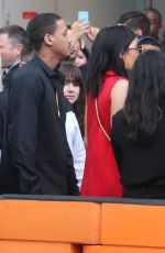 KYLIE JENNER Arrives at Regal Cinemas in Los Angeles 06/08/2015