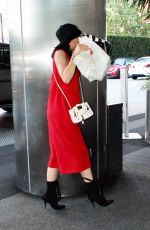 KYLIE JENNER Arrivs at JW Marriott Los Angeles Hotel in Los Angeles 06/08/2015
