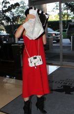 KYLIE JENNER Arrivs at JW Marriott Los Angeles Hotel in Los Angeles 06/08/2015