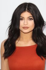 KYLIE JENNER at Kendall + Kylie Fashion Line at Topshop Launch Party in Los Angeles