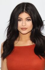 KYLIE JENNER at Kendall + Kylie Fashion Line at Topshop Launch Party in Los Angeles