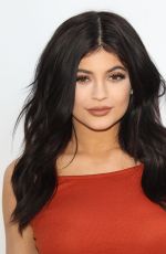 KYLIE JENNER at Kendall + Kylie Fashion Line at Topshop Launch Party in Los Angeles
