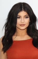 KYLIE JENNER at Kendall + Kylie Fashion Line at Topshop Launch Party in Los Angeles