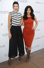 KYLIE JENNER at Kendall + Kylie Fashion Line at Topshop Launch Party in Los Angeles