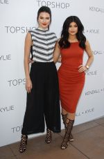KYLIE JENNER at Kendall + Kylie Fashion Line at Topshop Launch Party in Los Angeles