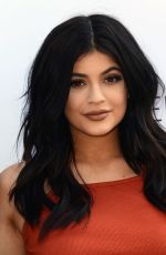 KYLIE JENNER at Kendall + Kylie Fashion Line at Topshop Launch Party in Los Angeles