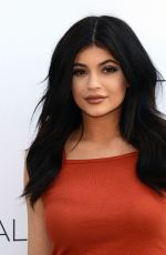 KYLIE JENNER at Kendall + Kylie Fashion Line at Topshop Launch Party in Los Angeles