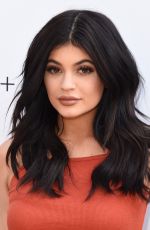 KYLIE JENNER at Kendall + Kylie Fashion Line at Topshop Launch Party in Los Angeles