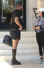KYLIE JENNER in Tights Out and About in Beverly Hills 06/20/2015