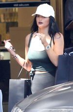 KYLIE JENNER in Tights Out and About in Beverly Hills 06/20/2015