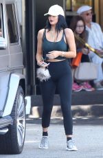 KYLIE JENNER in Tights Out and About in Beverly Hills 06/20/2015