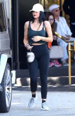 KYLIE JENNER in Tights Out and About in Beverly Hills 06/20/2015