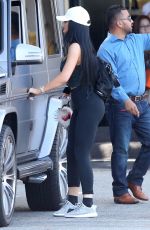 KYLIE JENNER in Tights Out and About in Beverly Hills 06/20/2015