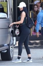 KYLIE JENNER in Tights Out and About in Beverly Hills 06/20/2015