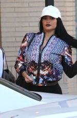 KYLIE JENNER in Tights Out and About in Beverly Hills 06/20/2015