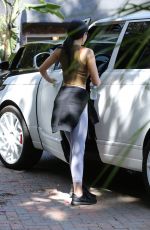 KYLIE JENNER Leaves a Friend in Bevrly Hills 06/28/2015