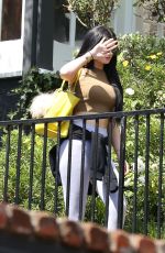 KYLIE JENNER Leaves a Friend in Bevrly Hills 06/28/2015