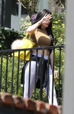 KYLIE JENNER Leaves a Friend in Bevrly Hills 06/28/2015
