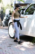 KYLIE JENNER Leaves a Friend in Bevrly Hills 06/28/2015