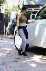 KYLIE JENNER Leaves a Friend in Bevrly Hills 06/28/2015