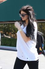 KYLIE JENNER Leaves Yamato Japanese Restaurant in Agoura Hills 06/18/2015