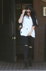 KYLIE JENNER Leaves Yamato Japanese Restaurant in Agoura Hills 06/18/2015