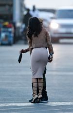 KYLIE JENNER on the Set of Do It Again Music Video in Malibu