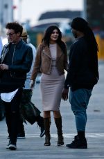KYLIE JENNER on the Set of Do It Again Music Video in Malibu