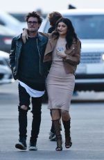 KYLIE JENNER on the Set of Do It Again Music Video in Malibu