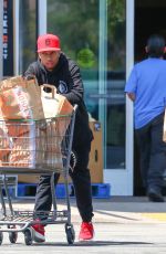 KYLIE JENNER Out for Grocery Shopping in Calabasas 06/10/2015