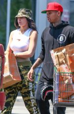 KYLIE JENNER Out for Grocery Shopping in Calabasas 06/10/2015