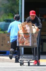 KYLIE JENNER Out for Grocery Shopping in Calabasas 06/10/2015