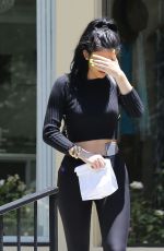 KYLIE JENNER Out for Lunch in Calabasas 06/29/2015