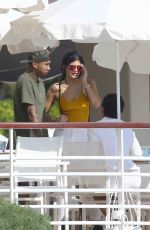 KYLIE JENNER Out for Lunch in Cannes 06/24/2015
